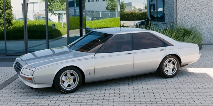 La Ferrari 'Pinin' del 1980, foto © E.Moretti/Pininfarina/Hemmings/NanoPress