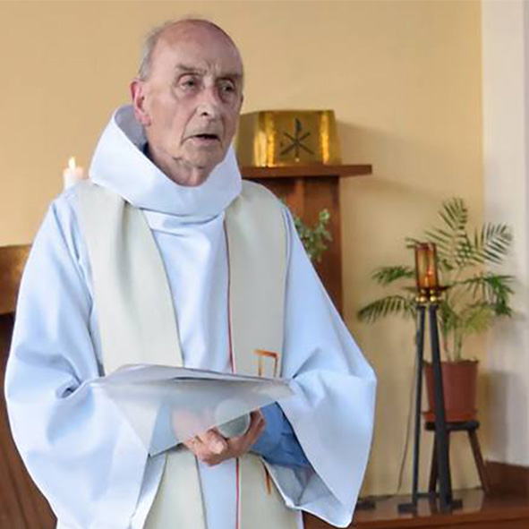 Padre Jacques Hamel, sacerdote 86enne ucciso dai terroristi islamici nella chiesa parrocchiale di Saint-Etienne-du-Rouvray (Rouen), il 26 luglio 2016, foto © aut./AFP